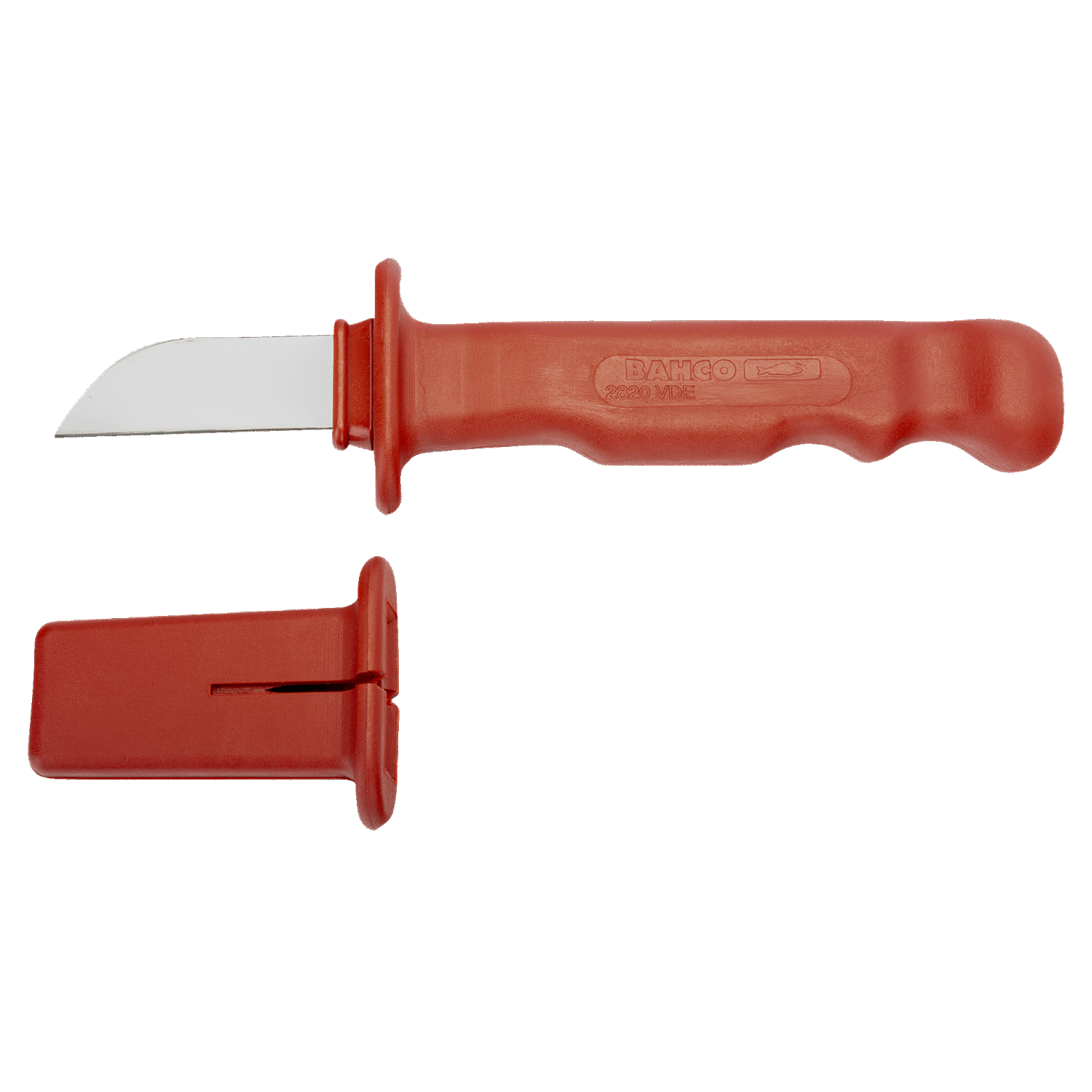 BAHCO 2820VDE Insulated Cable Knife with Plastic Protective Cap - Premium Cable Knife from BAHCO - Shop now at Yew Aik.