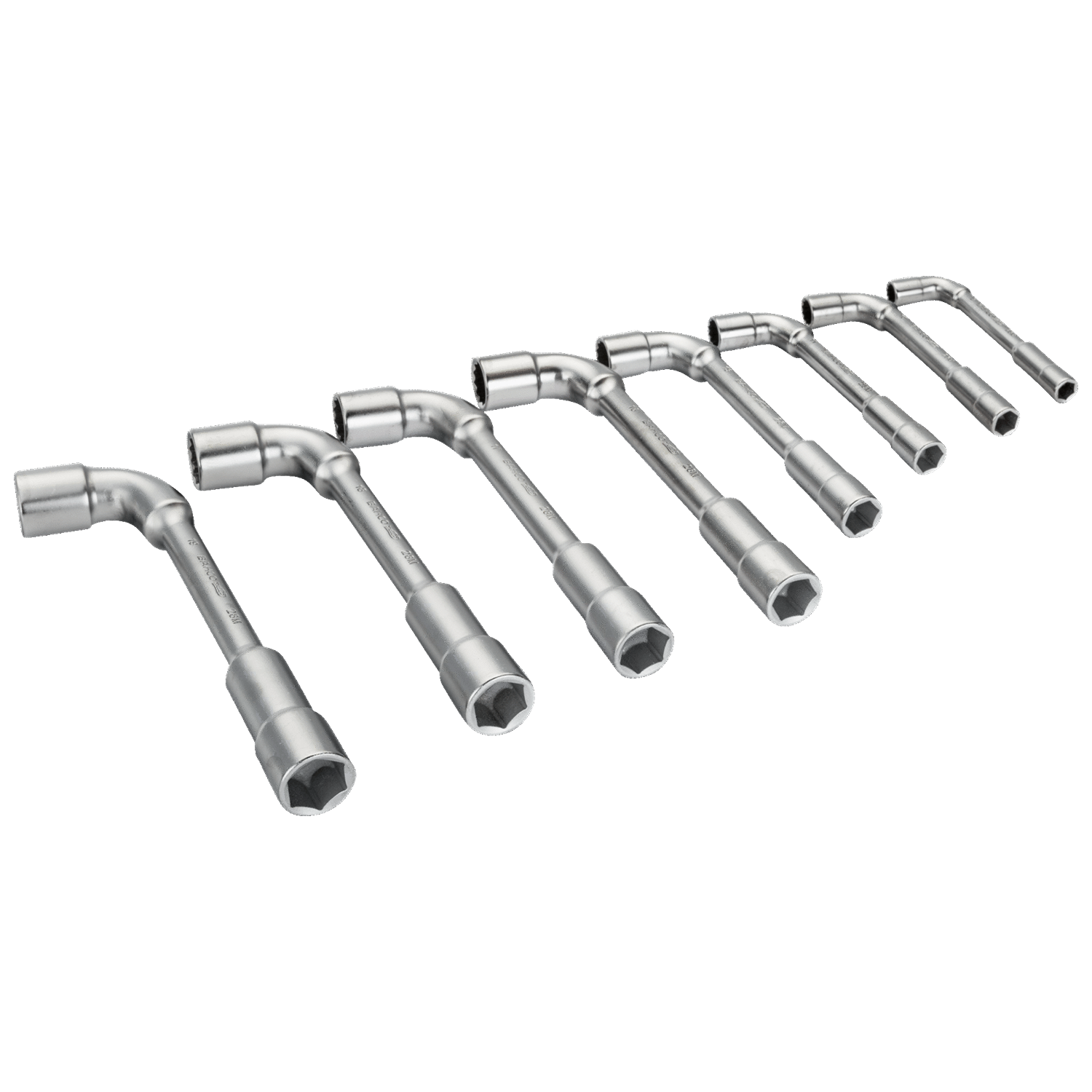 BAHCO 28M/8 Metric Double Head Offset Socket Wrench Set 12 X 6 - Premium Socket Wrench Set from BAHCO - Shop now at Yew Aik.