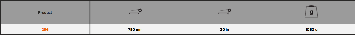 BAHCO 296 Musical Handsaw with Wooden Handle - 750mm - Premium Handsaw from BAHCO - Shop now at Yew Aik.