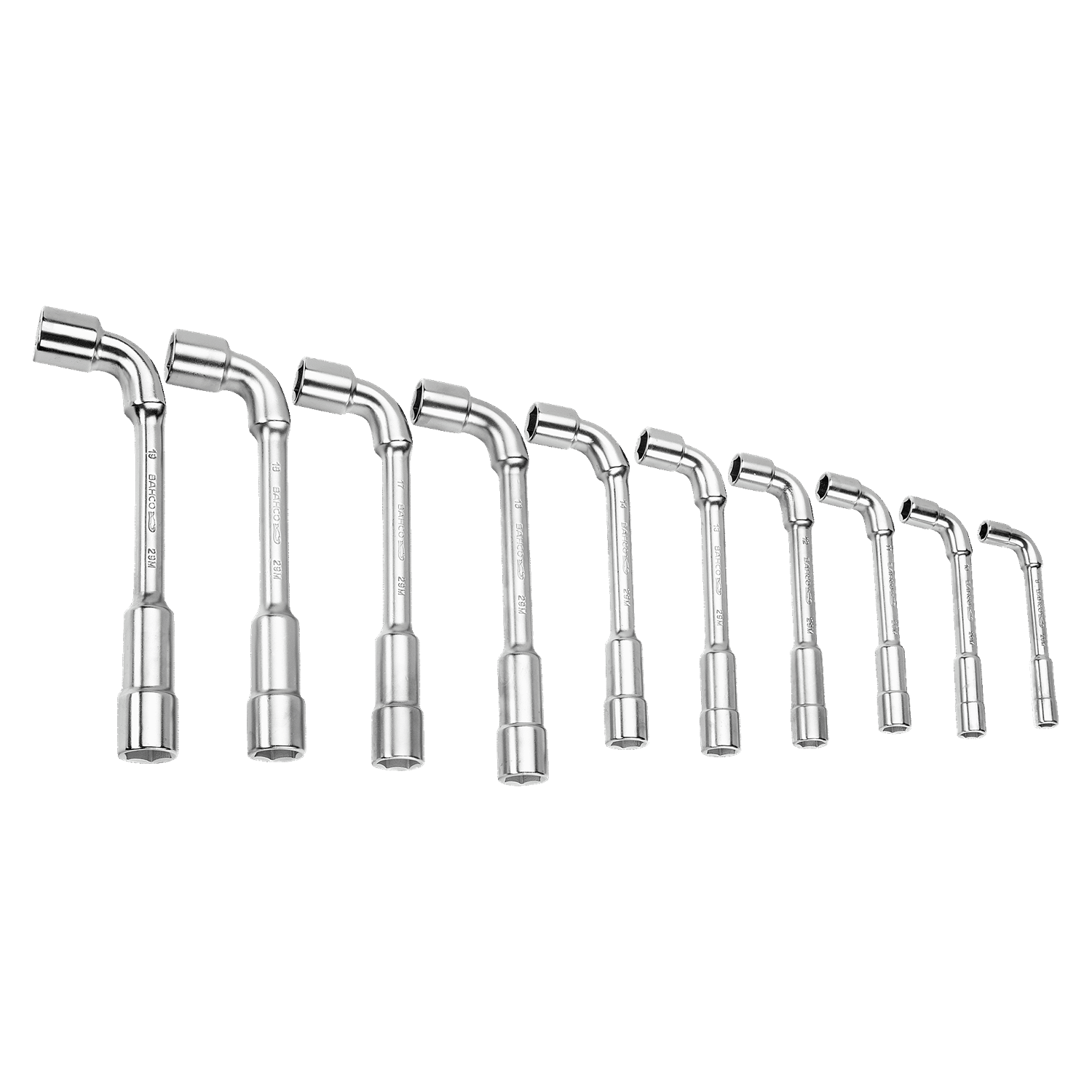 BAHCO 29M/10 Metric Double Head Offset Socket Wrench Set 6 X 6 - Premium Socket Wrench Set from BAHCO - Shop now at Yew Aik.