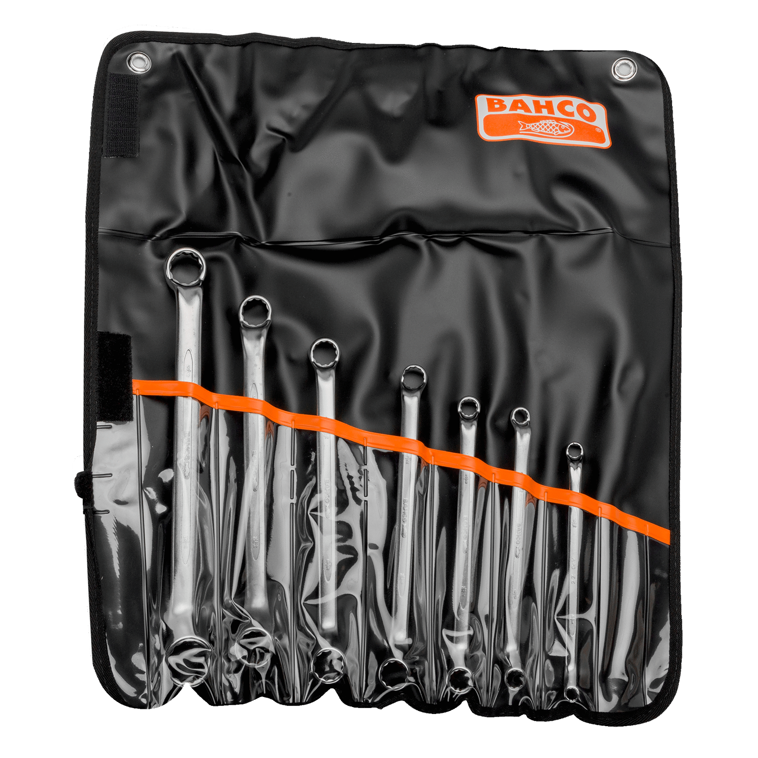 BAHCO 2Z/7T Imperial Deep Offset Double Ring Ended Wrench Set - Premium Offset Double Ring Ended Wrench Set from BAHCO - Shop now at Yew Aik.