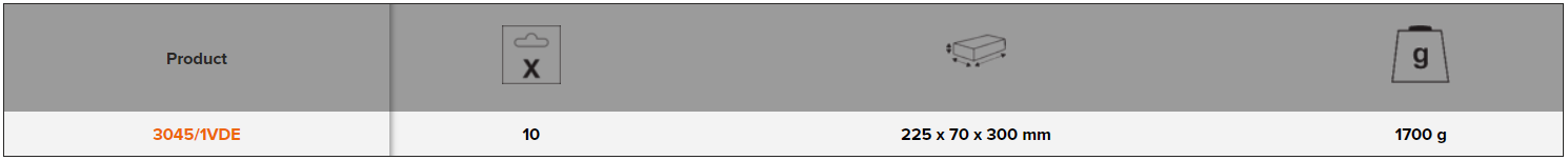 BAHCO 3045/1VDE Insulated Electrician’s Tool Set - 10 Pcs - Premium Tool Set from BAHCO - Shop now at Yew Aik.