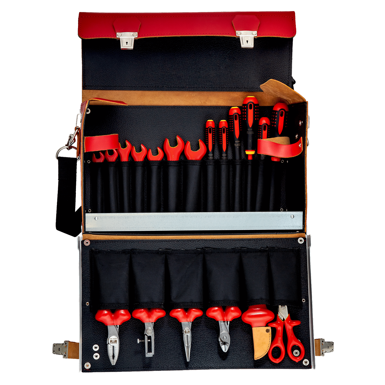 BAHCO 3045V-2 Insulated Tool Set within Leather Bag - 19 Pcs - Premium Tool Set from BAHCO - Shop now at Yew Aik.