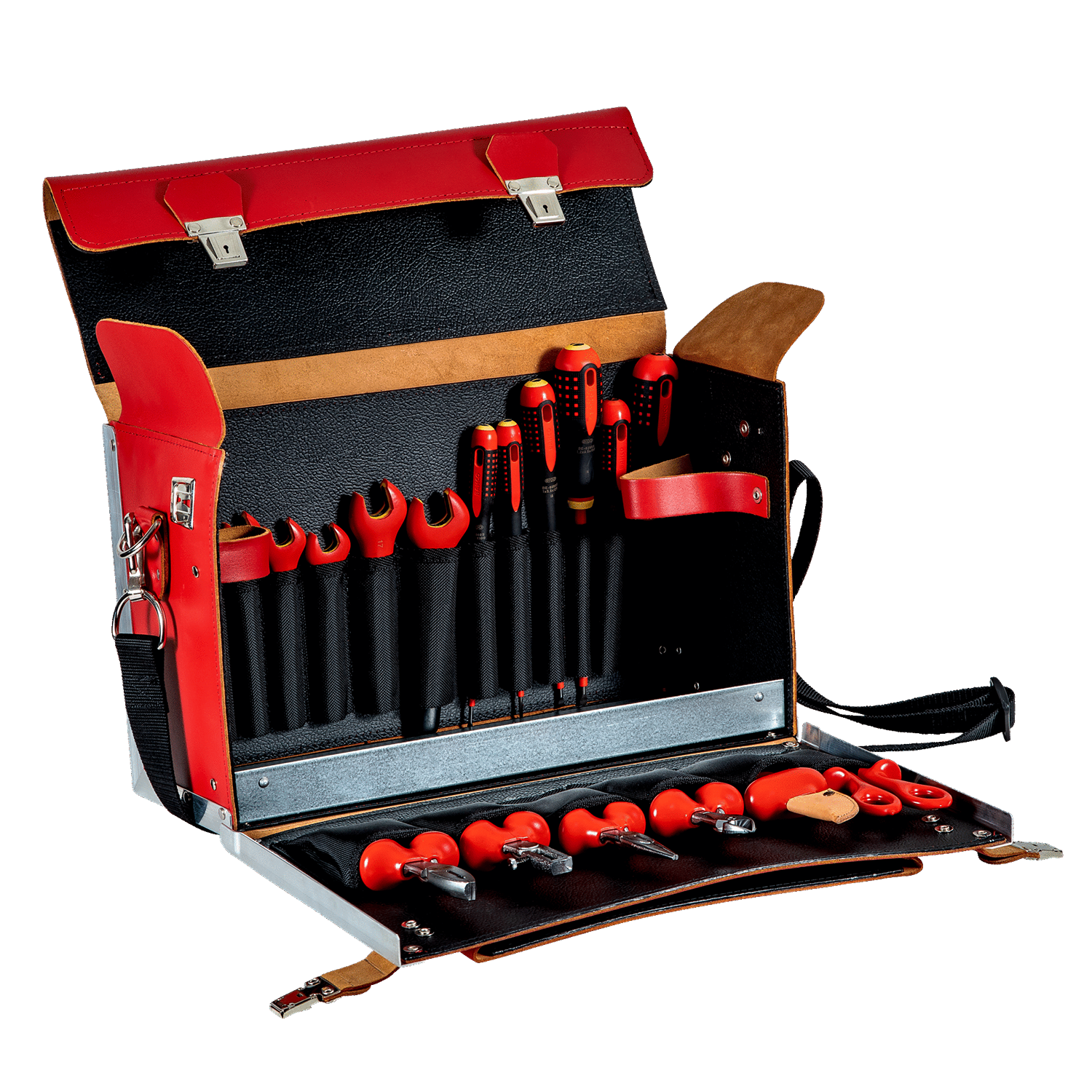 BAHCO 3045V-2 Insulated Tool Set within Leather Bag - 19 Pcs - Premium Tool Set from BAHCO - Shop now at Yew Aik.