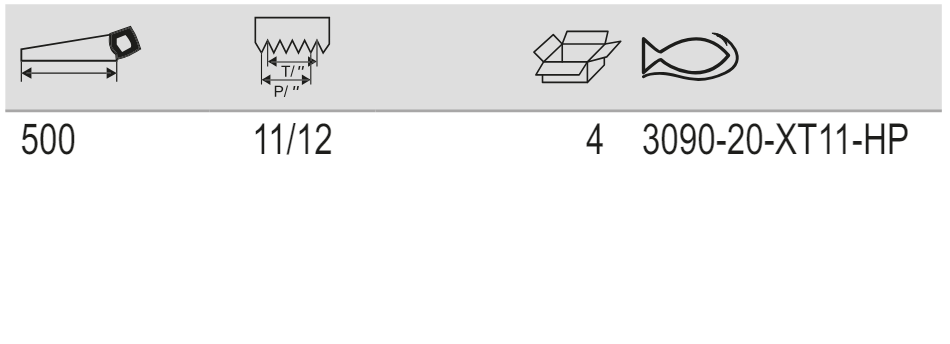 BAHCO 3090 ERGO Superior Handsaw for Laminates/Wood/Soft Metals - Premium Handsaw from BAHCO - Shop now at Yew Aik.