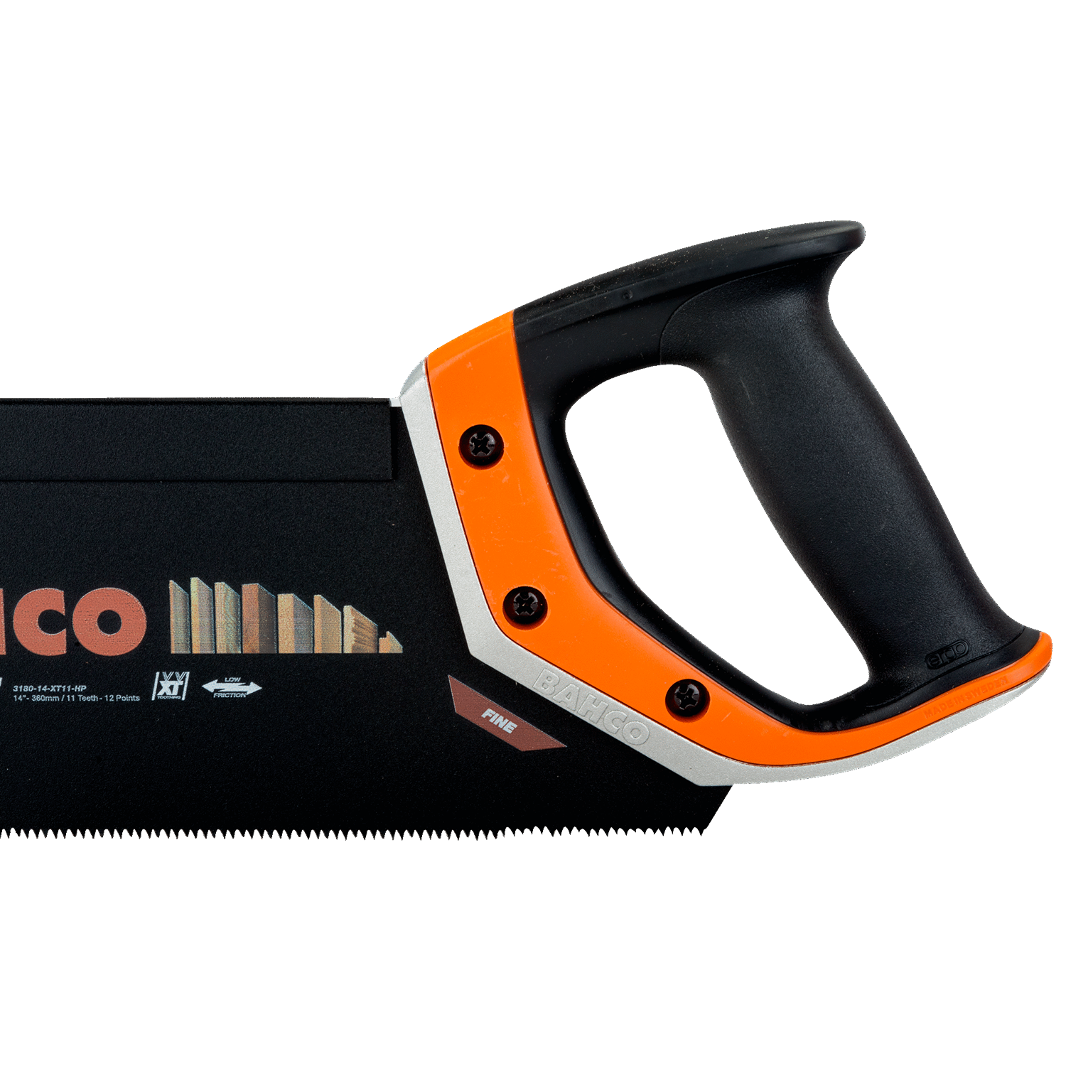 BAHCO 3180 ERGO Tenon Handsaw for Plastics/Laminates - Premium Handsaw from BAHCO - Shop now at Yew Aik.