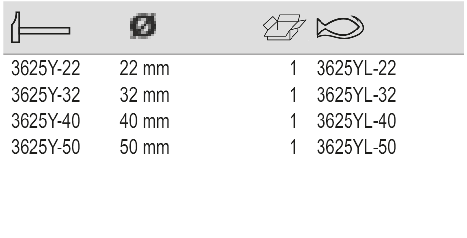 BAHCO 3625YL Pairs of Poll for 3625Y Polyfex Plastic Hammer - Premium Polyfex Plastic Hammer from BAHCO - Shop now at Yew Aik.