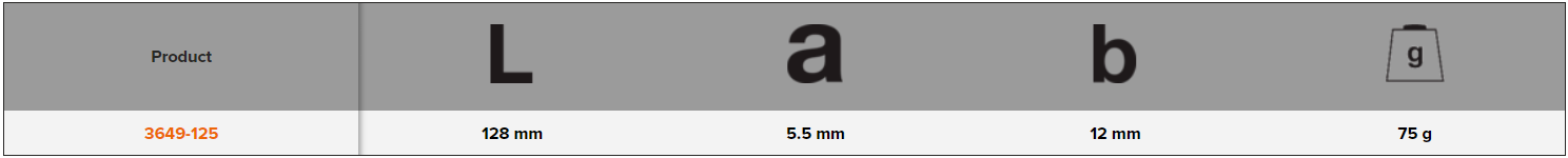 BAHCO 3649 Cold Cape Chisel with Flat Octagonal Shank - Premium Cold Cape Chisel from BAHCO - Shop now at Yew Aik.