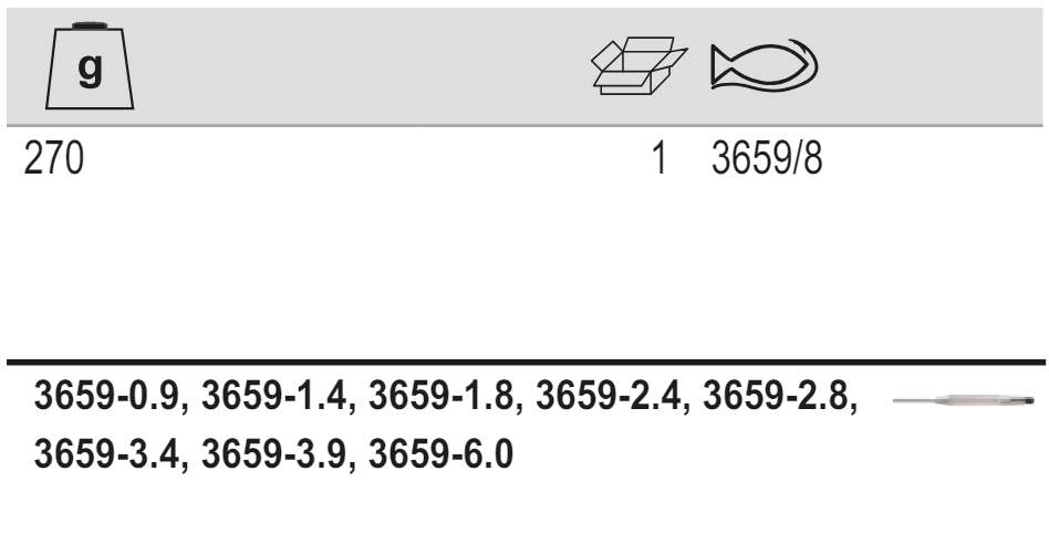 BAHCO 3659/8 Drift Punches Set with Knurled Guide Sleeve - 8 pcs - Premium Punches Set from BAHCO - Shop now at Yew Aik.