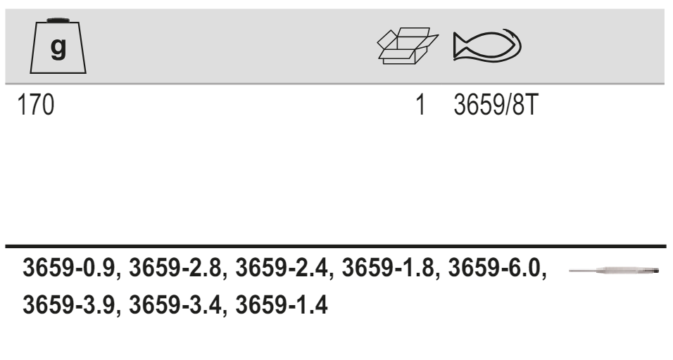 BAHCO 3659/8T Drift Punches Set with Knurled Guide Sleeve 8 pcs - Premium Punches Set from BAHCO - Shop now at Yew Aik.