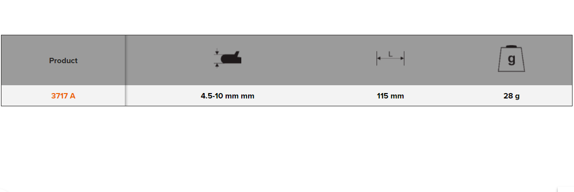 BAHCO 3717 A Wire Stripping Plier Tool For PVC Data Cables - Premium Wire Stripping Plier from BAHCO - Shop now at Yew Aik.