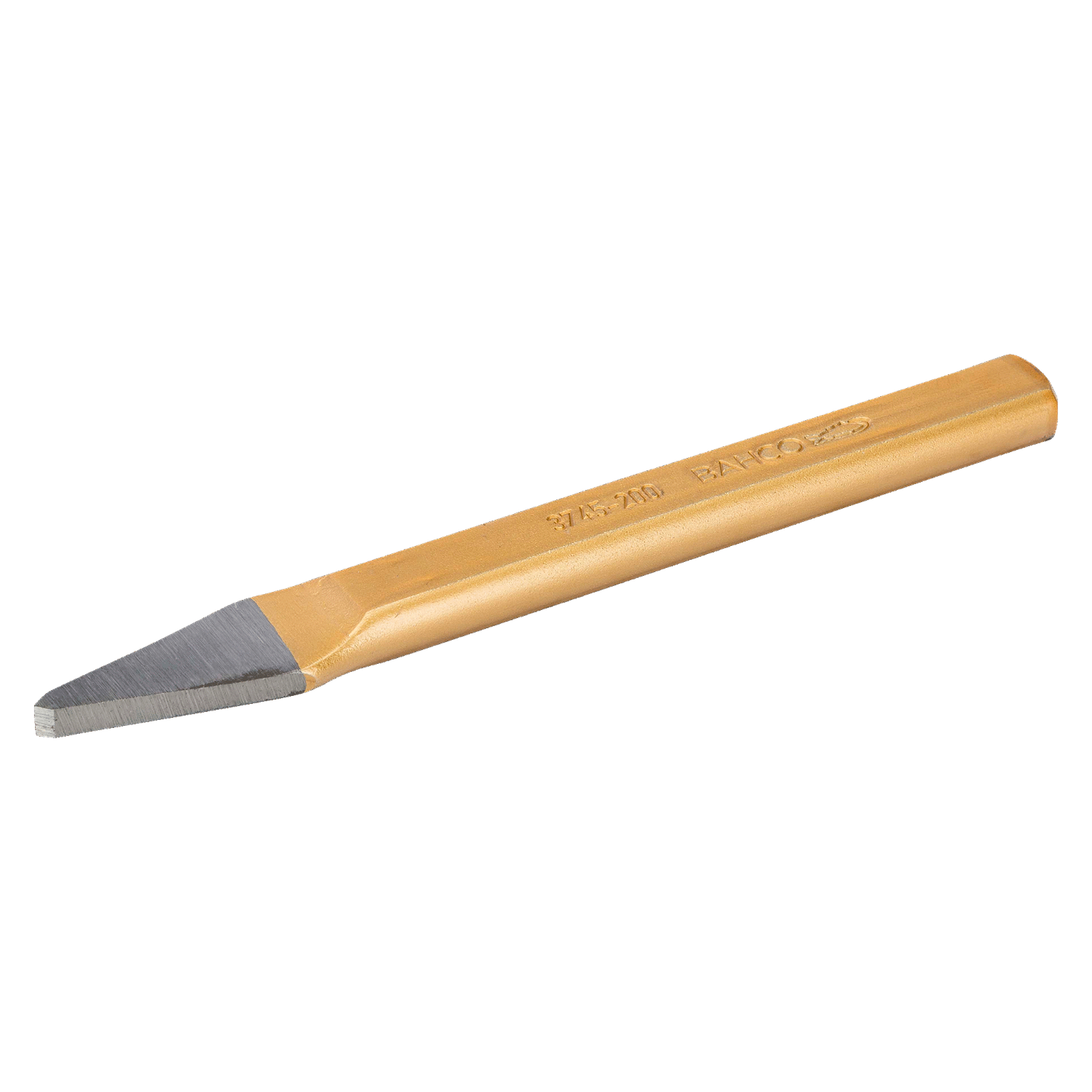 BAHCO 3745 Cold Cape Chisel with Flat Oval Shank and Lacquered - Premium Cold Cape Chisel from BAHCO - Shop now at Yew Aik.