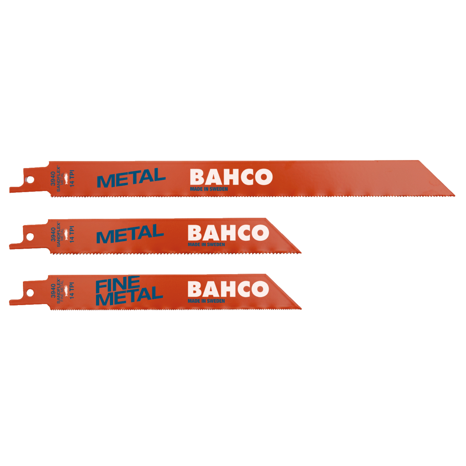 BAHCO 3940-METAL-SET-5P Sandflex Bi-metal Sabre Sawblade Set - Premium Sabre Sawblade from BAHCO - Shop now at Yew Aik.