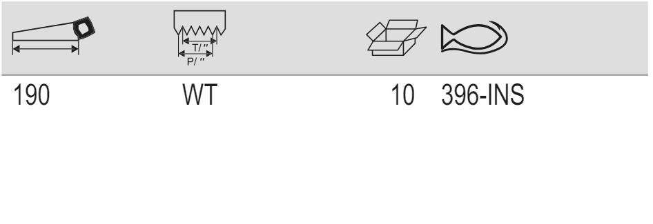 BAHCO 396-INS Folding saw specificaly for cutting Insulation Wool - Premium Folding Saw from BAHCO - Shop now at Yew Aik.