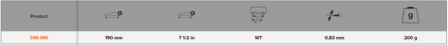 BAHCO 396-INS Folding saw specificaly for cutting Insulation Wool - Premium Folding Saw from BAHCO - Shop now at Yew Aik.