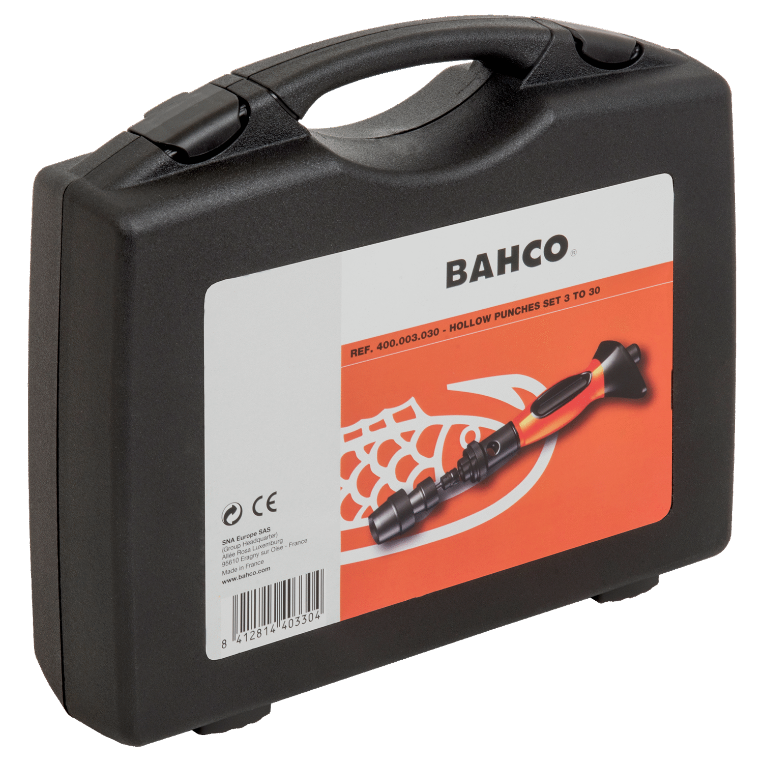 BAHCO 400.003.030 Interchangeable Wad Punches Set - 16 pcs - Premium Wad Punches Set from BAHCO - Shop now at Yew Aik.