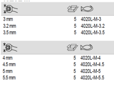 BAHCO 4020L-M Metric Lilliput Combination Wrench Chrome Finish - Premium Combination Wrench from BAHCO - Shop now at Yew Aik.