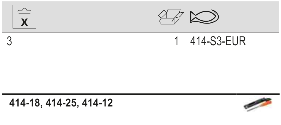 BAHCO 414-S3-EUR Chisel Set with Polypropylene Handle - 3 Pcs - Premium Chisel Set from BAHCO - Shop now at Yew Aik.