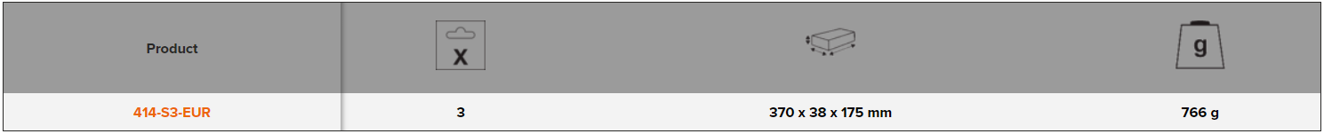 BAHCO 414-S3-EUR Chisel Set with Polypropylene Handle - 3 Pcs - Premium Chisel Set from BAHCO - Shop now at Yew Aik.