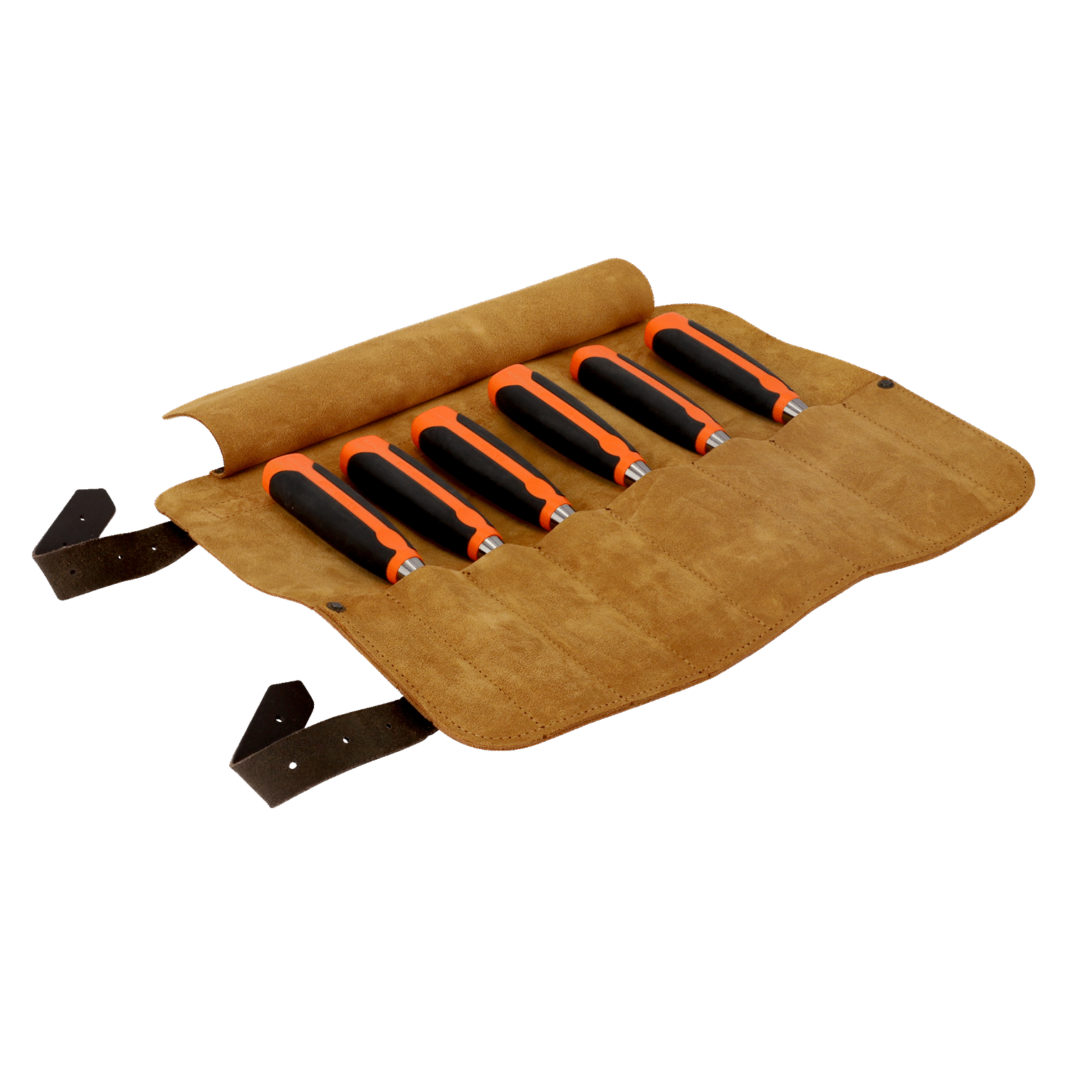 BAHCO 424P-S6-LR Chisel Set with Rubberised Handle 6-32 mm - Premium Chisel Set from BAHCO - Shop now at Yew Aik.