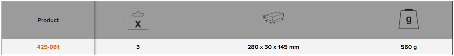 BAHCO 425-081 3 Pcs Wooden-Handle Chisel Set In Cardboard Box - Premium Chisel Set from BAHCO - Shop now at Yew Aik.