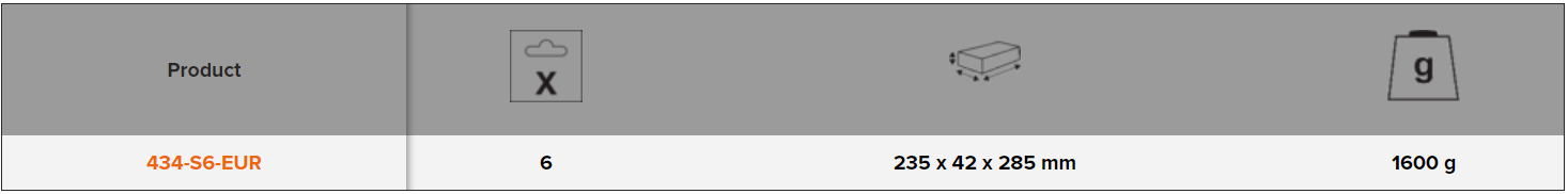 BAHCO 434-S6-EUR ERGO Splitproof Chisel Set - 6 Pcs/ Wooden Box - Premium Chisel Set from BAHCO - Shop now at Yew Aik.