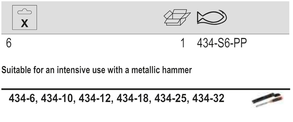 BAHCO 434-S6-PP ERGO Splitproof Chisel Set 6 Pcs/Polyester Pouch - Premium Chisel Set from BAHCO - Shop now at Yew Aik.