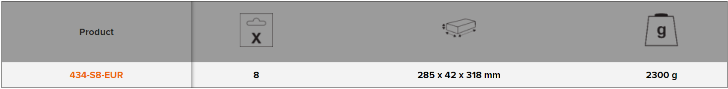 BAHCO 434-S8-EUR ERGO Splitproof Chisel Set - 8 Pcs/Wooden Box - Premium Chisel Set from BAHCO - Shop now at Yew Aik.