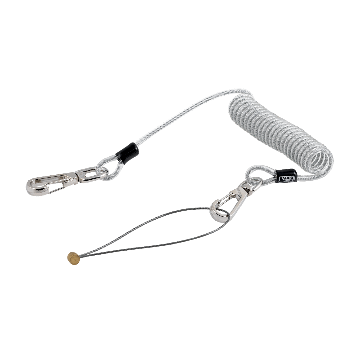 BAHCO 439000001 Coiled Lanyard with 1.5 mm Wire Loop String - Premium Coiled Lanyard from BAHCO - Shop now at Yew Aik.