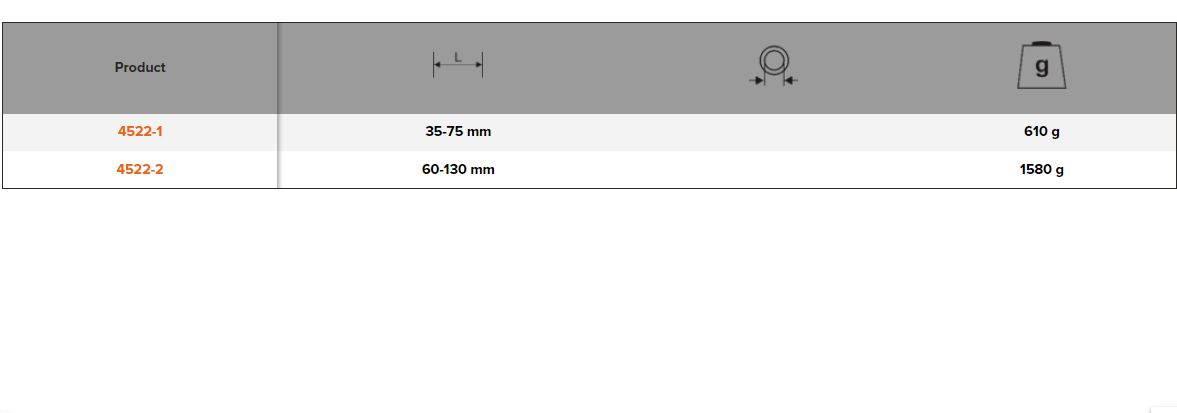BAHCO 4522 2-Arm Counter Stay Extractors Mechanical - Premium 2-Arm Counter Stay Extractor from BAHCO - Shop now at Yew Aik.