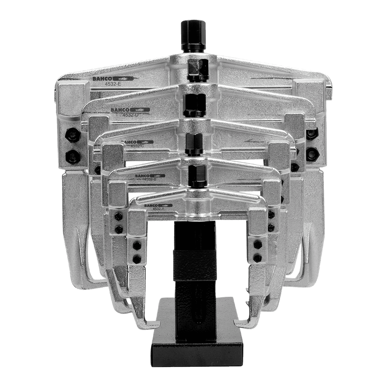 BAHCO 4532ST/5 2-Arm Universal Puller Set Displays - Premium 2-Arm Universal Puller Set from BAHCO - Shop now at Yew Aik.