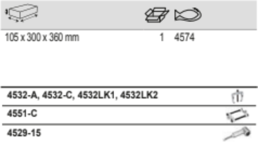 BAHCO 4574 Puller and Separator Set with Galvanized Finish - Premium Puller and Separator Set from BAHCO - Shop now at Yew Aik.