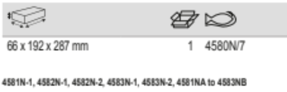 BAHCO 4580N/7 Ball Bearing Puller Set with Galvanized Finish - Premium Bearing Puller Set from BAHCO - Shop now at Yew Aik.