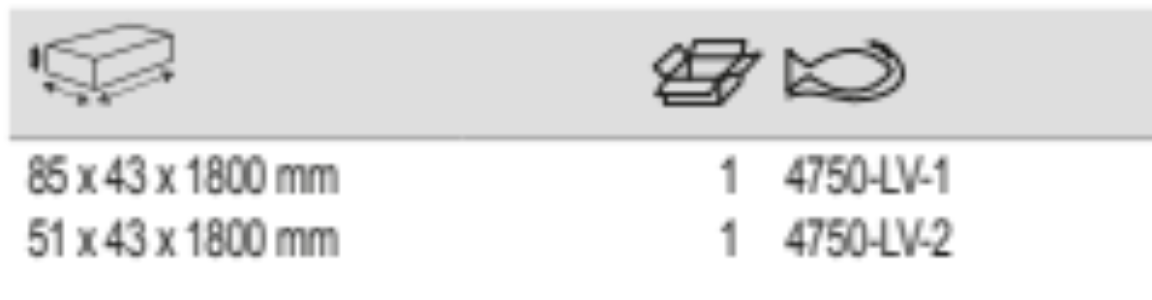 BAHCO 4750-LV-1 Fabric Tool Bags for 416-SET-1 (BAHCO Tools) - Premium Fabric Tool Bags from BAHCO - Shop now at Yew Aik.