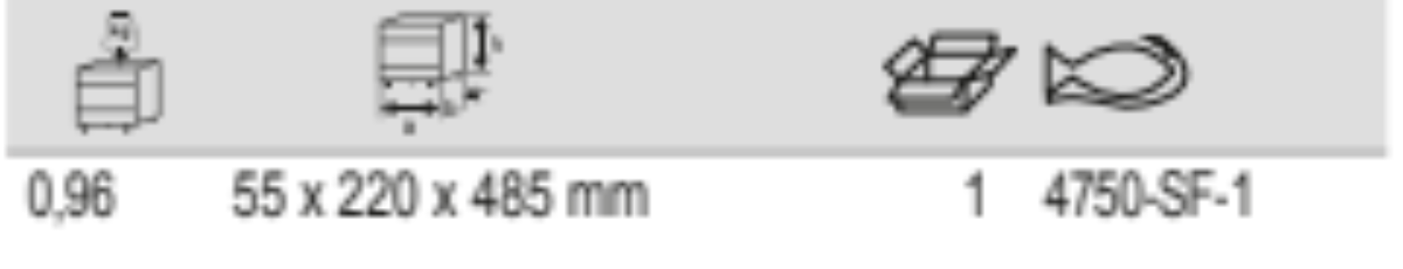 BAHCO 4750-SF-1 2.38 L Fabric Tool Folders with Handle - Premium Tool Folders from BAHCO - Shop now at Yew Aik.