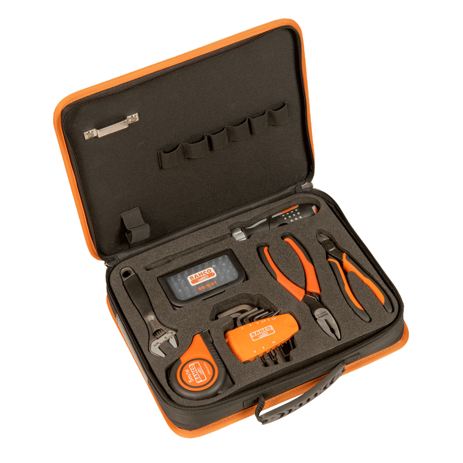 BAHCO 4750FB5BFF1 Fabric tool folder with foam, 51 pcs - Premium Fabric tool folder from BAHCO - Shop now at Yew Aik.