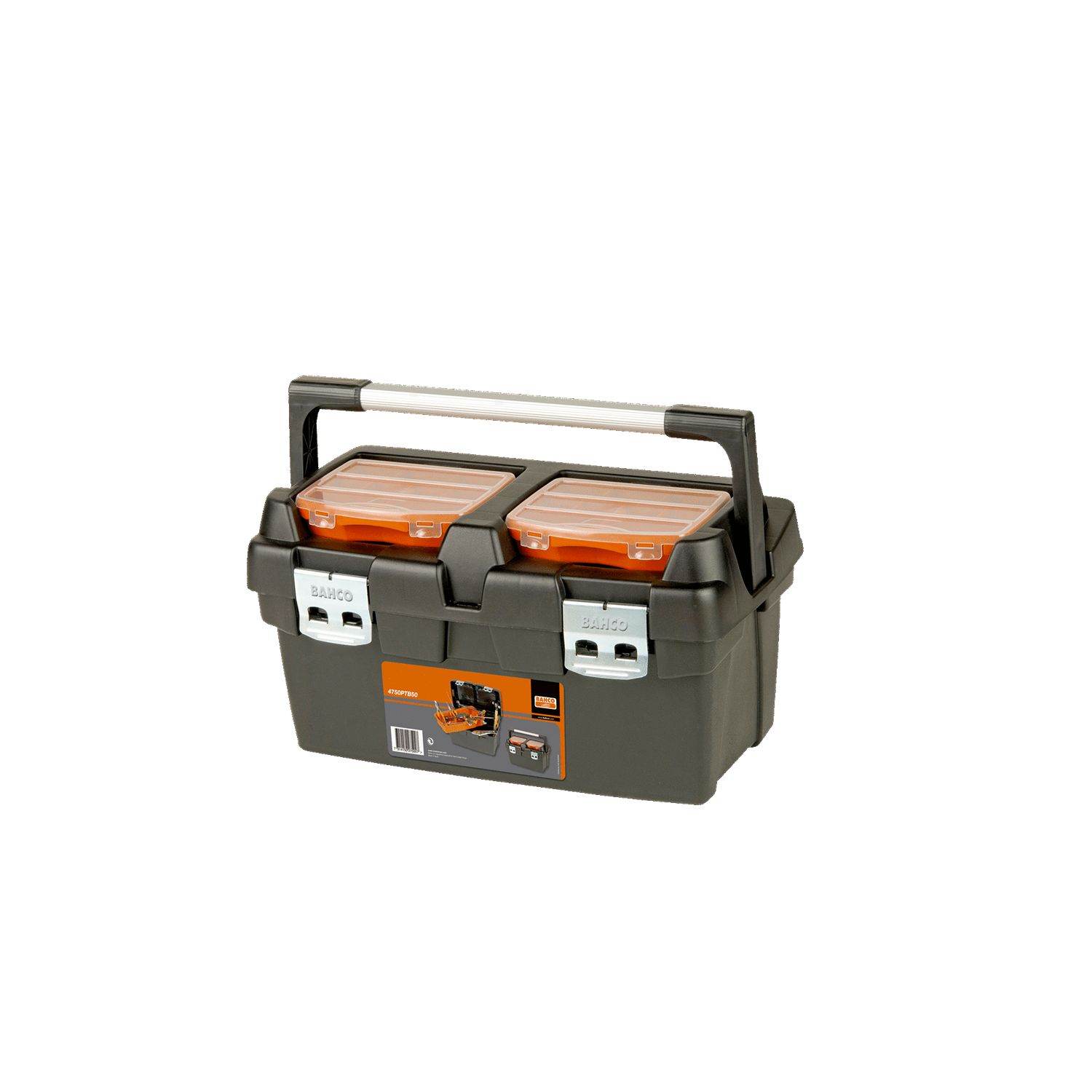 BAHCO 4750PTB50 500mm Heavy Duty Plastic Tool Boxes (BAHCO Tools) - Premium Plastic Tool Box from BAHCO - Shop now at Yew Aik.