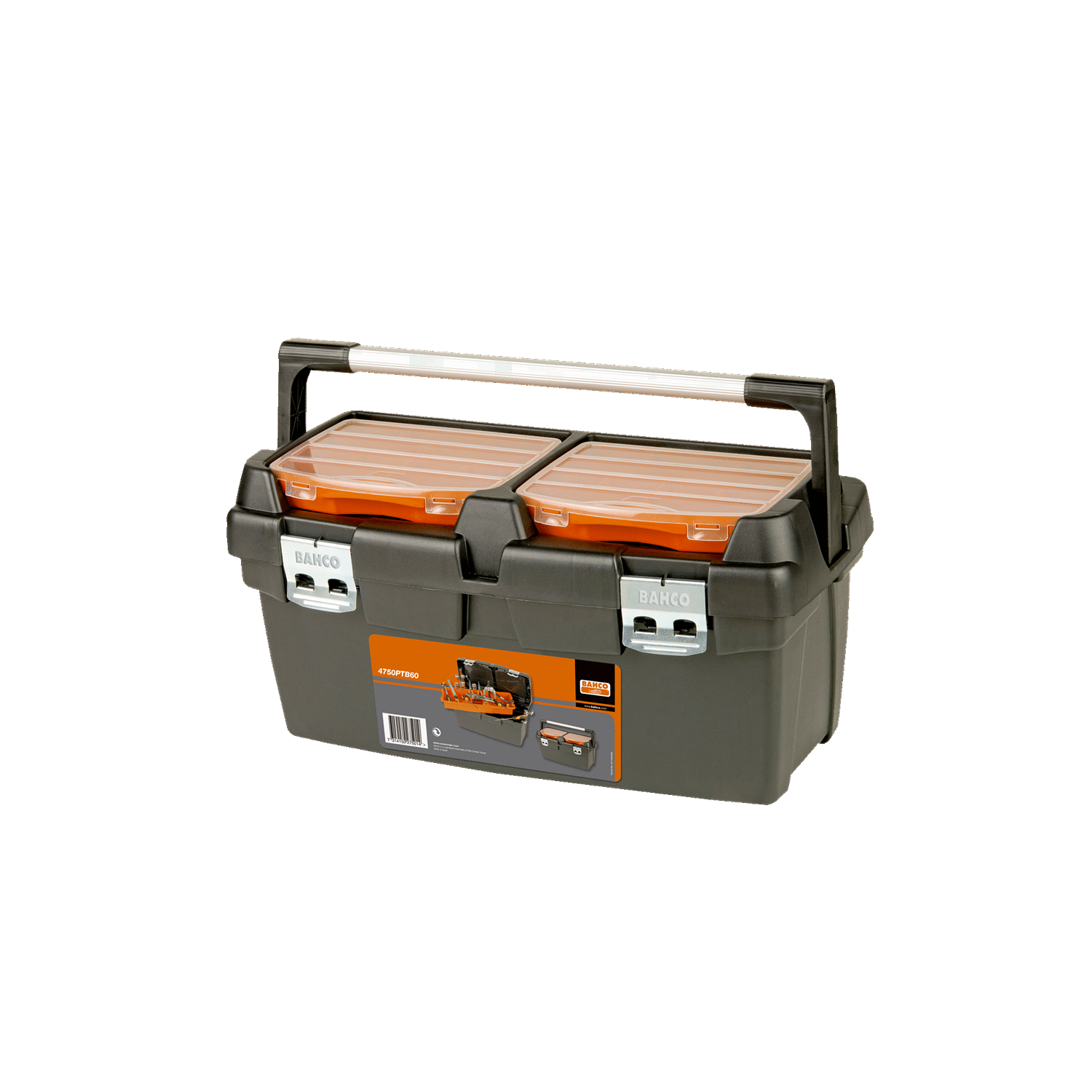 BAHCO 4750PTB60 600mm Heavy Duty Plastic Tool Boxes (BAHCO Tools) - Premium Plastic Tool Box from BAHCO - Shop now at Yew Aik.
