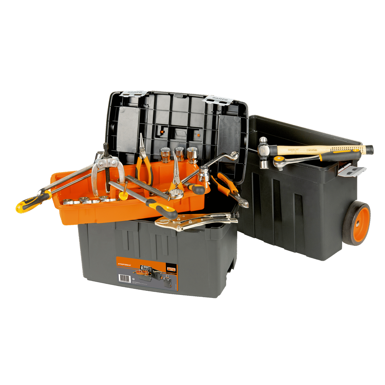 BAHCO 4750PTBW47 470 mm Heavy Duty Plastic Tool Boxes - Premium Plastic Tool Box from BAHCO - Shop now at Yew Aik.