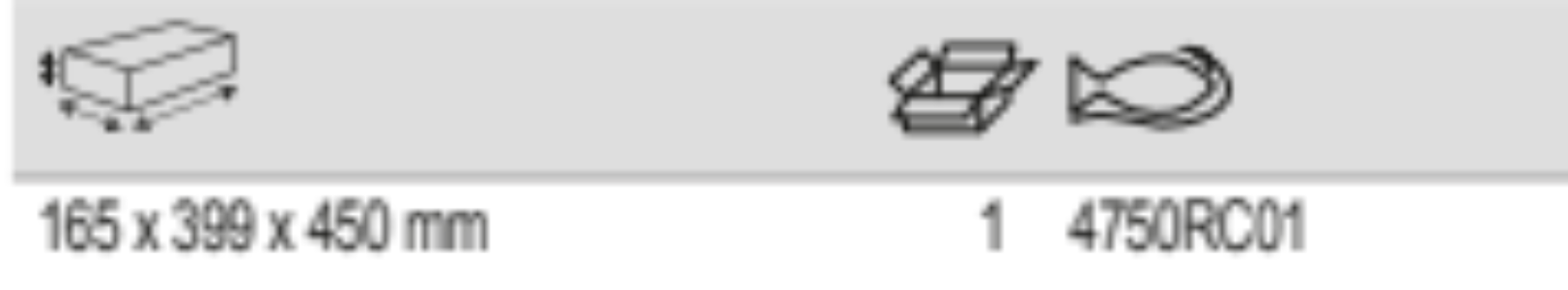 BAHCO 4750RC01 23-35 L Rigid Tool Cases (BAHCO Tools) - Premium Rigid Tool Cases from BAHCO - Shop now at Yew Aik.