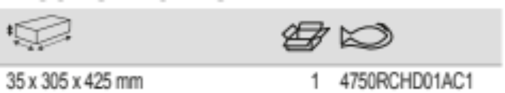 BAHCO 4750RCHD01AC1 Removable Padded Lid Panels for 4750RCHD01 - Premium Removable Padded Lid Panels from BAHCO - Shop now at Yew Aik.