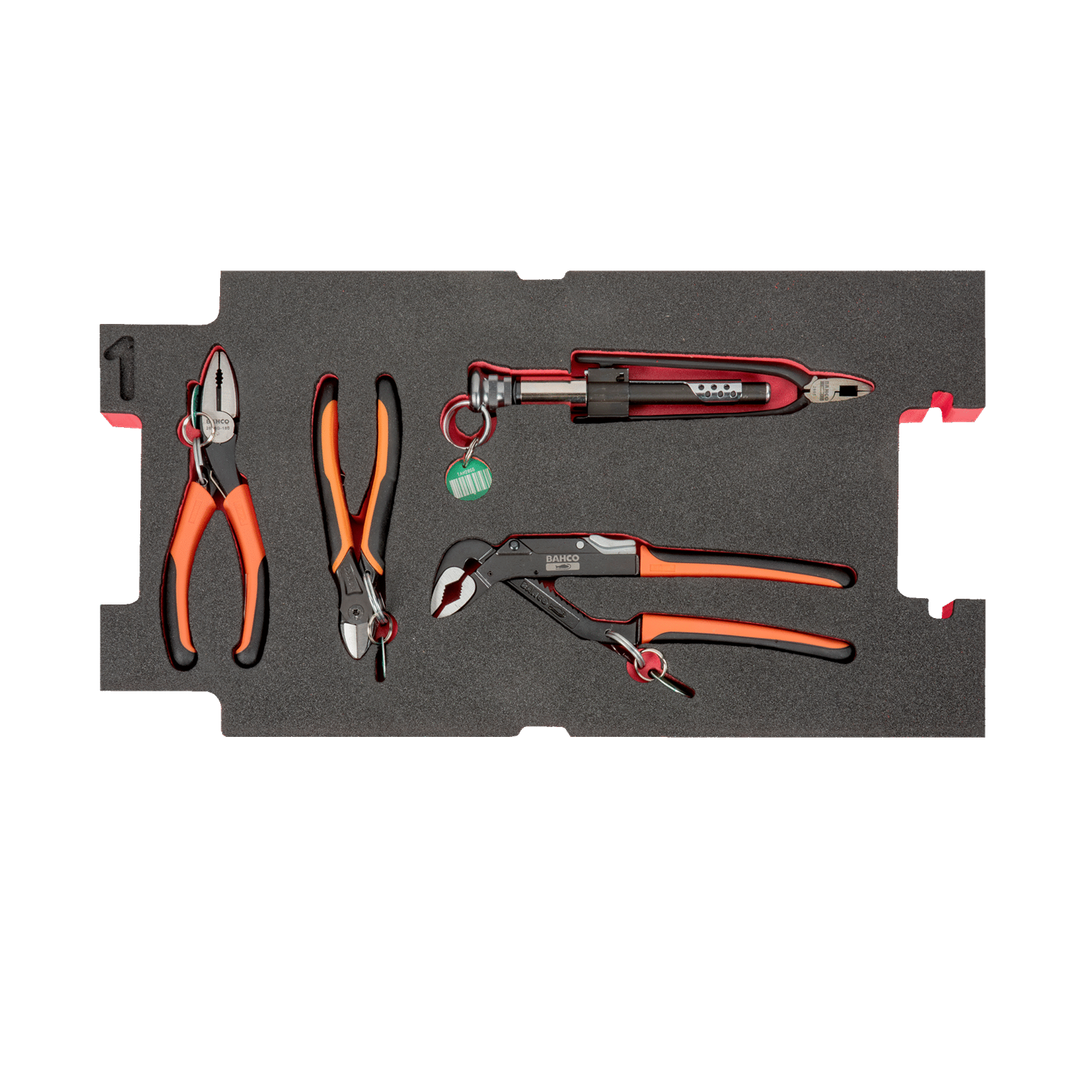 BAHCO 4750RCHDW01FF4 Heavy Duty Rigid Case Application Toolkit - Premium Toolkit from BAHCO - Shop now at Yew Aik.