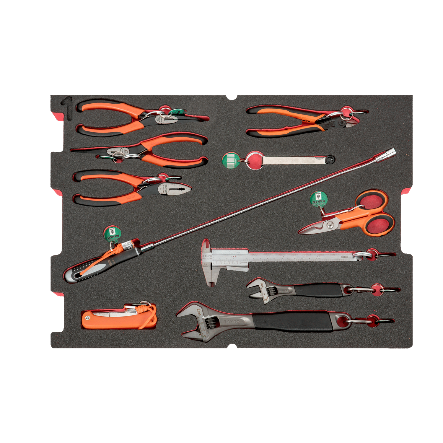 BAHCO 4750RCHDW02FF4 Heavy Duty Rigid Case Application Toolkit - Premium Toolkit from BAHCO - Shop now at Yew Aik.