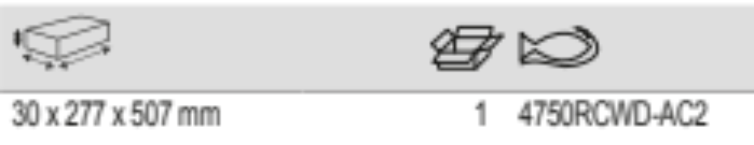 BAHCO 4750RCWD-AC2 Pivoting Under Lid Tool Pallets with Pouch - Premium Tool Pallets from BAHCO - Shop now at Yew Aik.