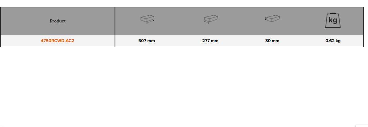 BAHCO 4750RCWD-AC2 Pivoting Under Lid Tool Pallets with Pouch - Premium Tool Pallets from BAHCO - Shop now at Yew Aik.