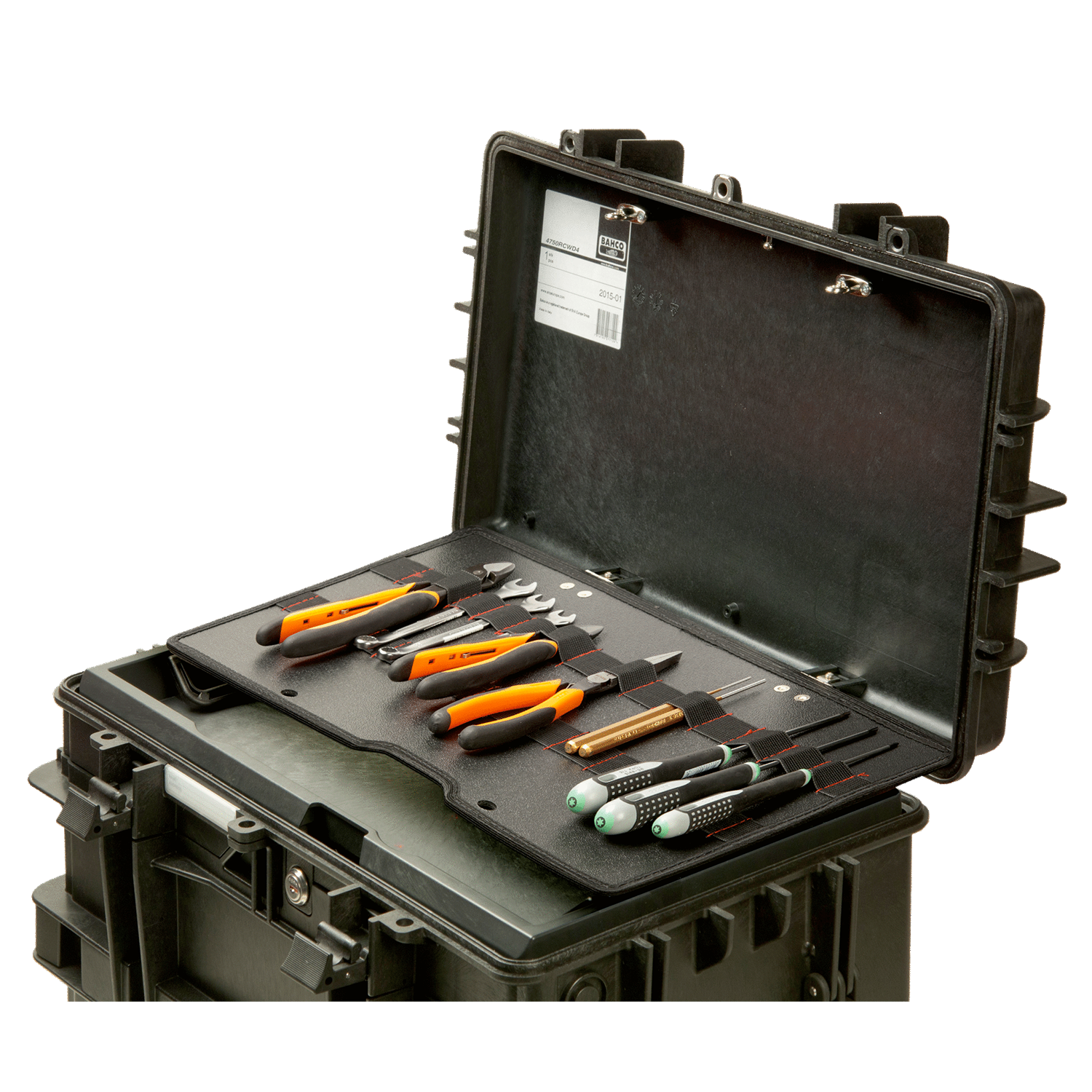 BAHCO 4750RCWD-AC3 Pivoting Under Lid Tool Pallets with Elastics - Premium Tool Pallets from BAHCO - Shop now at Yew Aik.