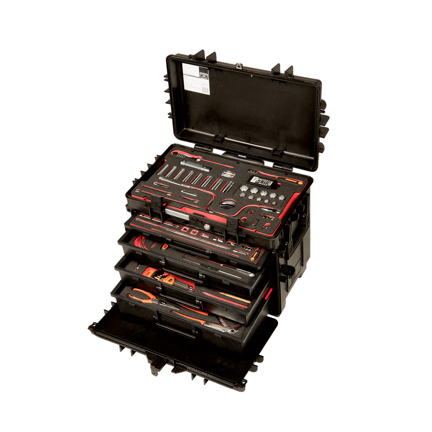BAHCO 4750RCWD4FF1 Heavy Duty Rigid Case General Purpose Toolkit - Premium Toolkit from BAHCO - Shop now at Yew Aik.