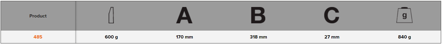 BAHCO 485 Carpenter Hammer Spike Claw with Tubular Steel Shaft - Premium Carpenter Hammer from BAHCO - Shop now at Yew Aik.