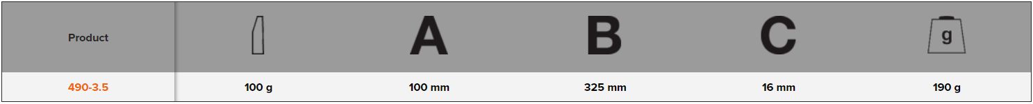 BAHCO 490 Cross Pein Hammer Pin with Hickory Handle - Premium Cross Pein Hammer from BAHCO - Shop now at Yew Aik.