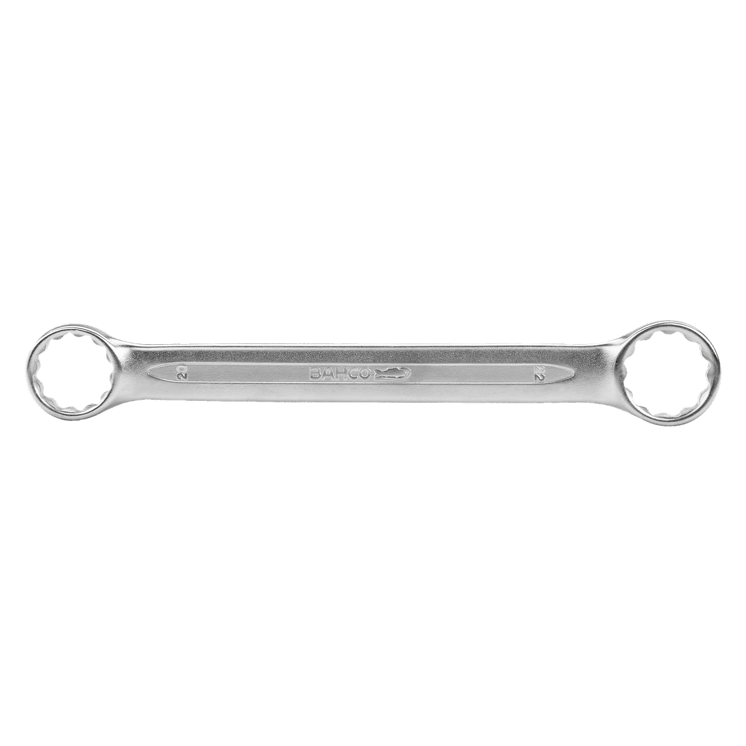 BAHCO 4M Flat Double Ring End Wrench Chrome Finish (BAHCO Tools) - Premium Ring End Wrench from BAHCO - Shop now at Yew Aik.
